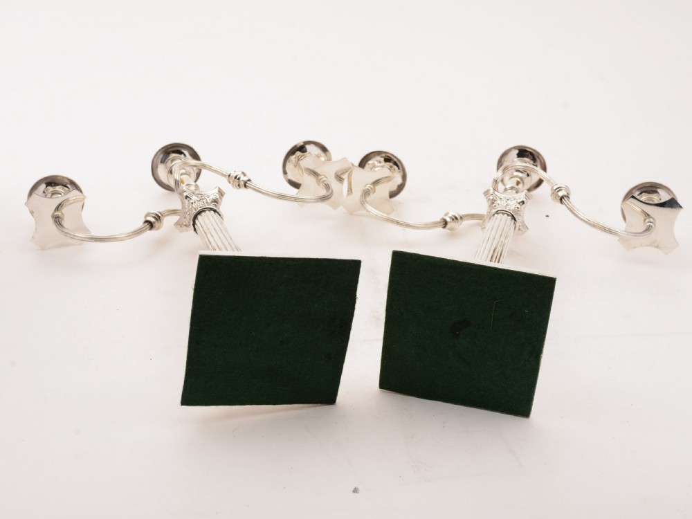Pair of Large Edwardian Candelabras, Circa 1905 View VI