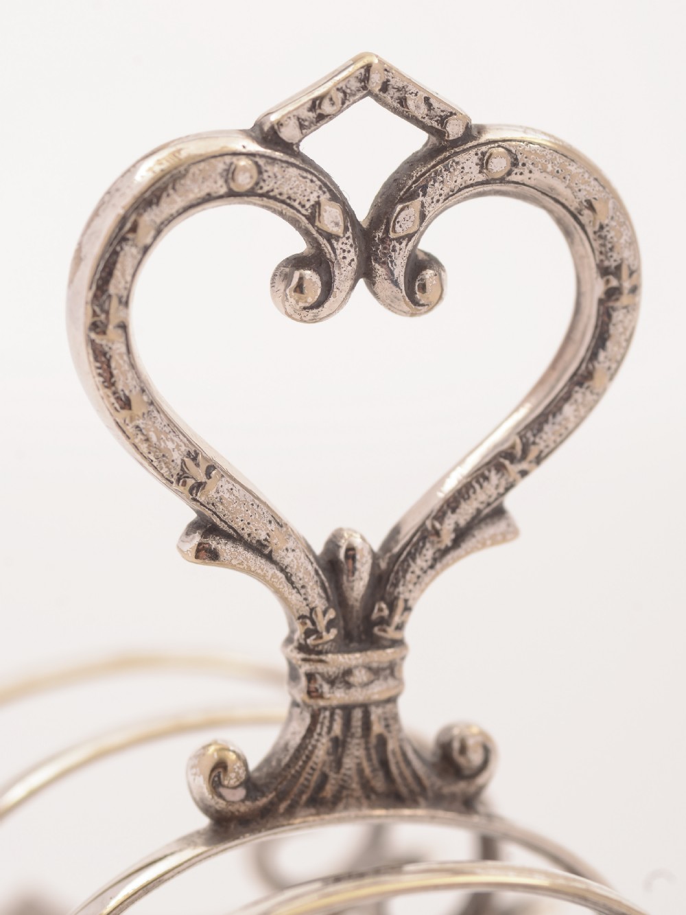 Edwardian Silver Plated Toast Rack, Circa 1905 View V