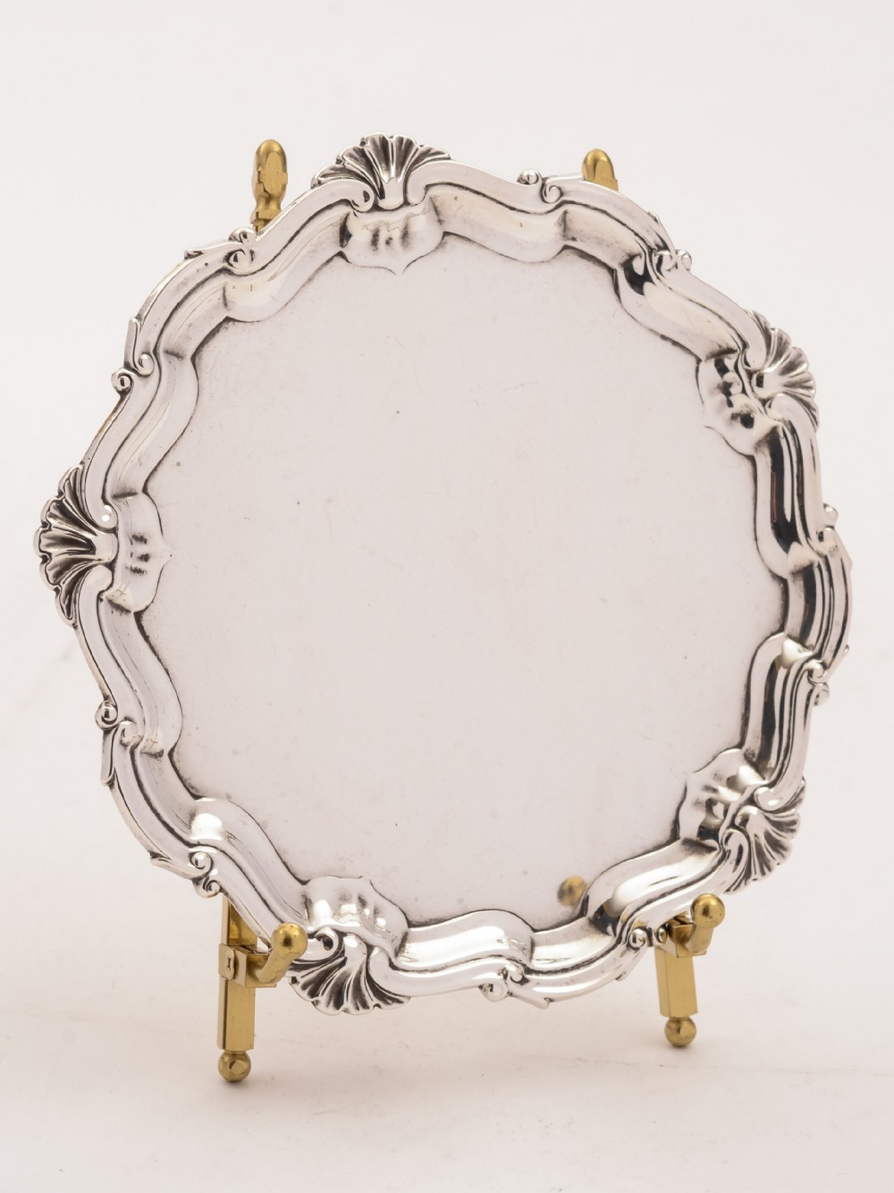 Small Silver Salver, London 1920