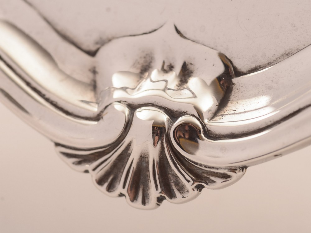 Small Silver Salver, London 1920 View VI