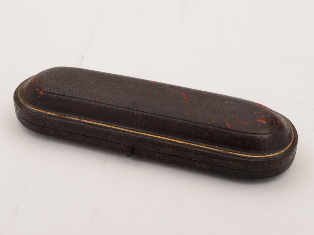 Cased Silver Christening Spoon, London 1889 View II