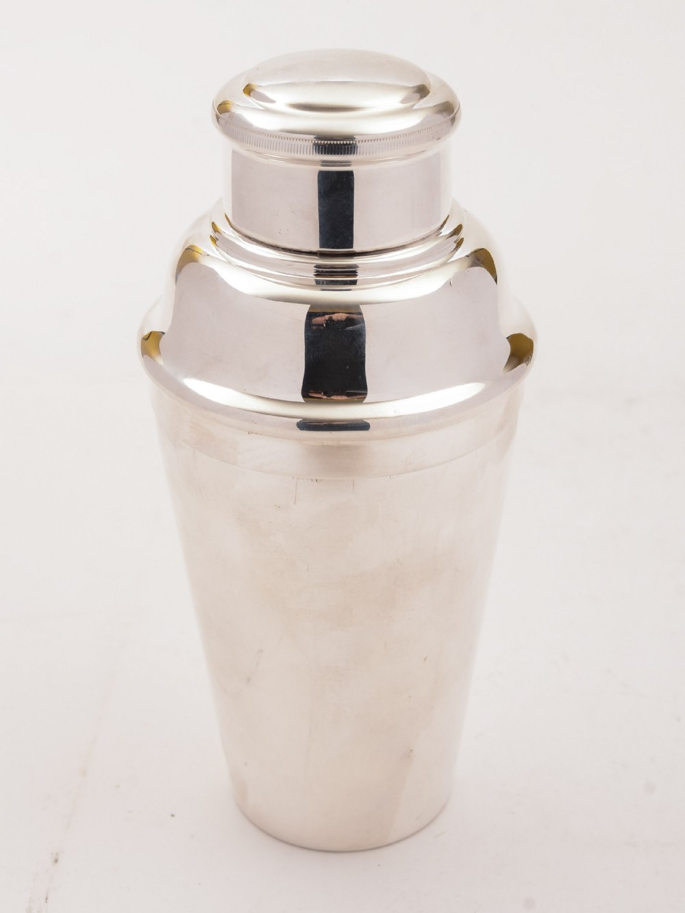 Good Art Deco Silver Plated Cocktail Shaker, Circa 1930