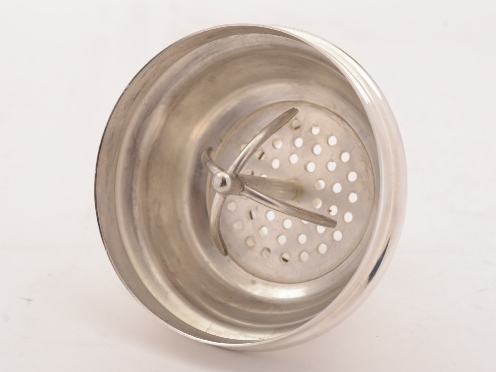 Good Art Deco Silver Plated Cocktail Shaker, Circa 1930 View II