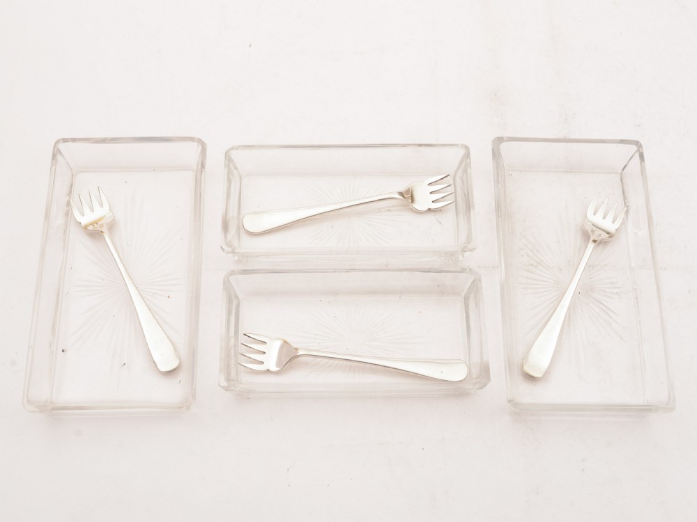 Unusual Silver Plated Art Deco H'ors D'oeuvre Dish View II