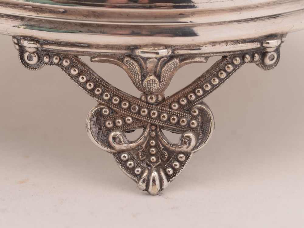 Fabulous Pair of Decanters in Stand, Circa 1890 View III