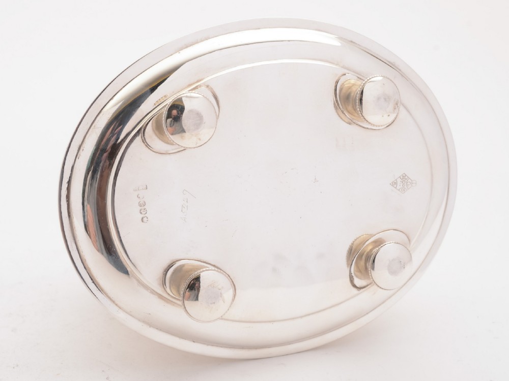 Superb Victorian Silver Plated Biscuit Box, 1866 View IX
