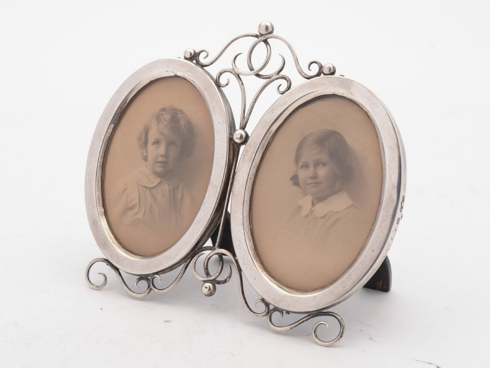 Wonderful Victorian Silver Photo Frame, Birmingham 1896