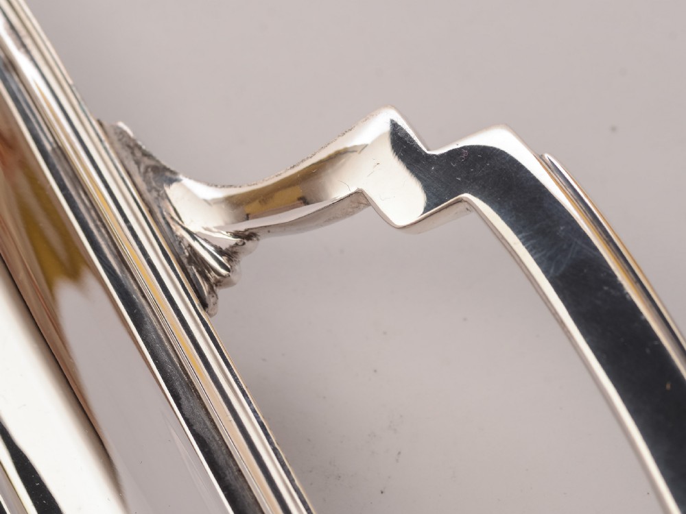 Superb Art Deco Silver Plated Tray, Circa 1930 View IV