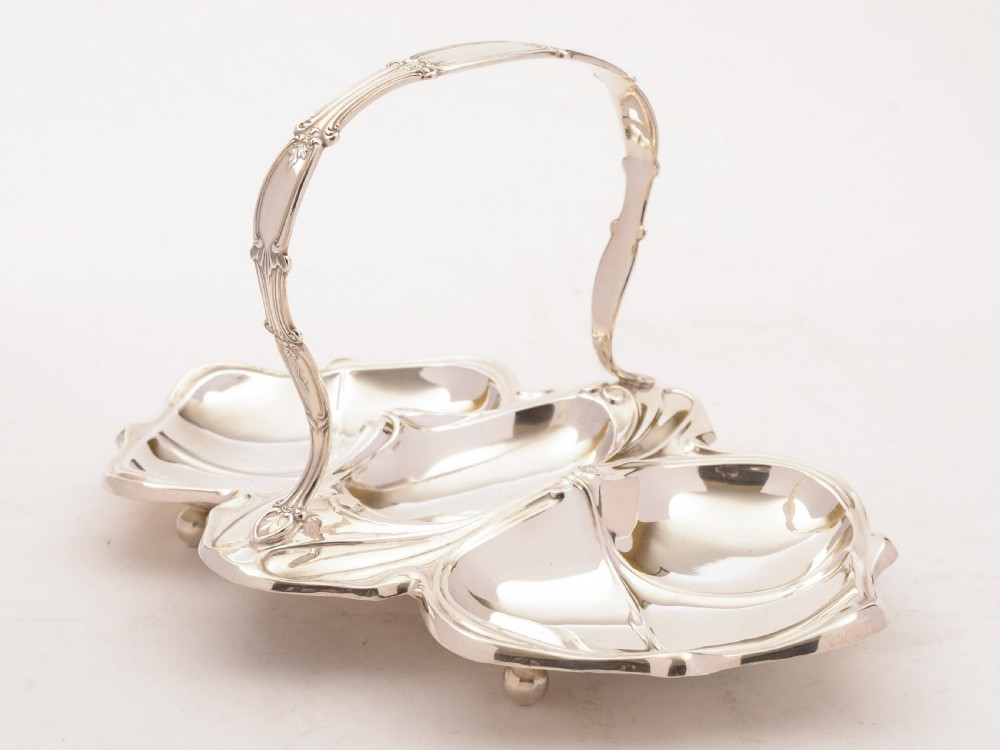 Fabulous Art Nouveau Serving Dish, Circa 1900 View II
