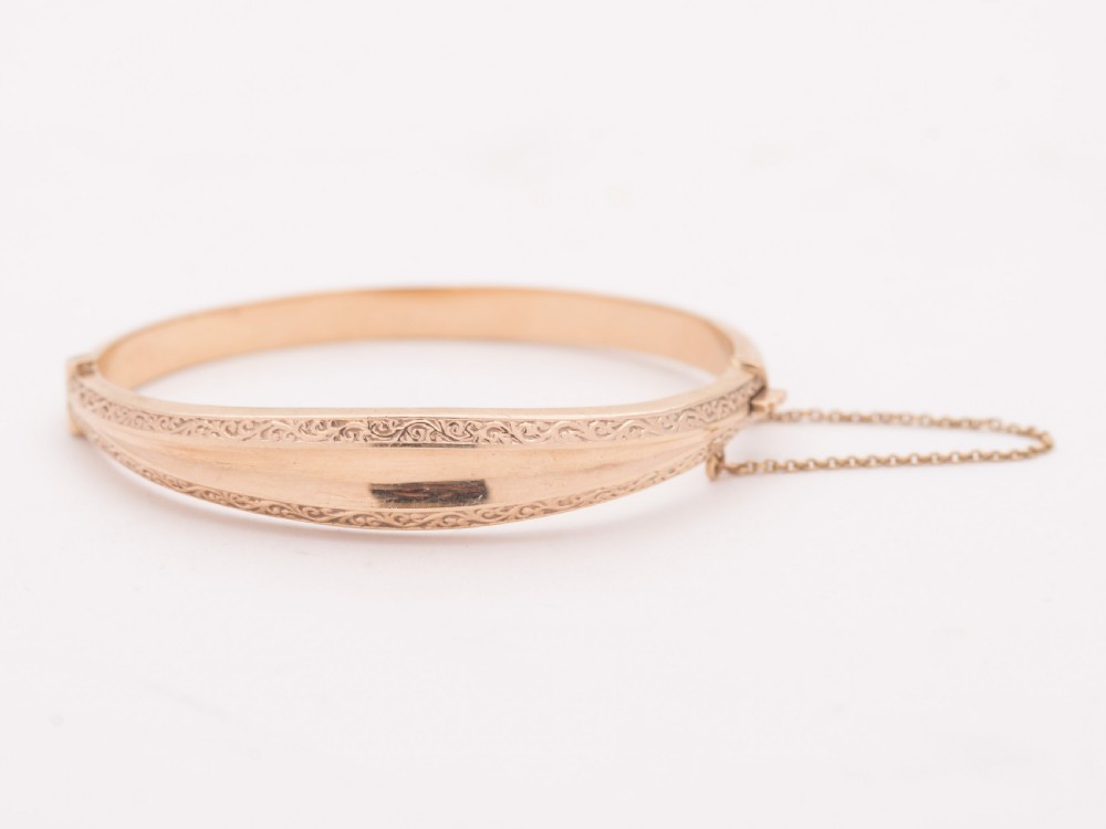 Beautiful Victorian 9K Gold Bracelet, Birmingham 1899