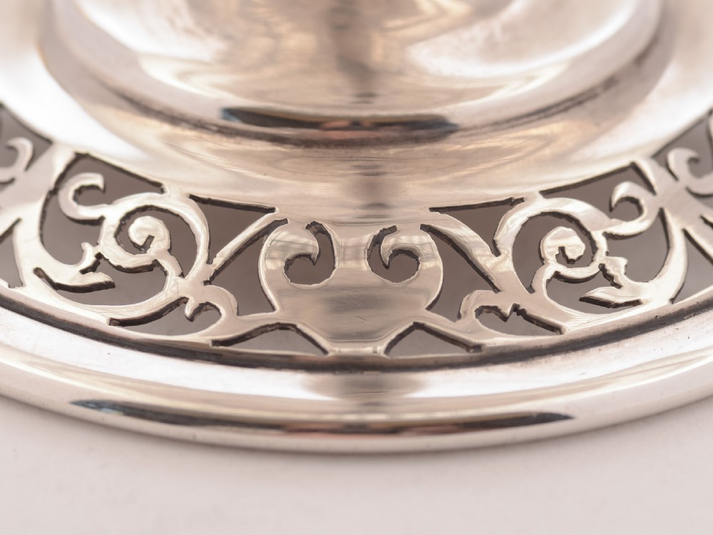 Gorgeous Silver Tazza, Sheffield 1913 View VII