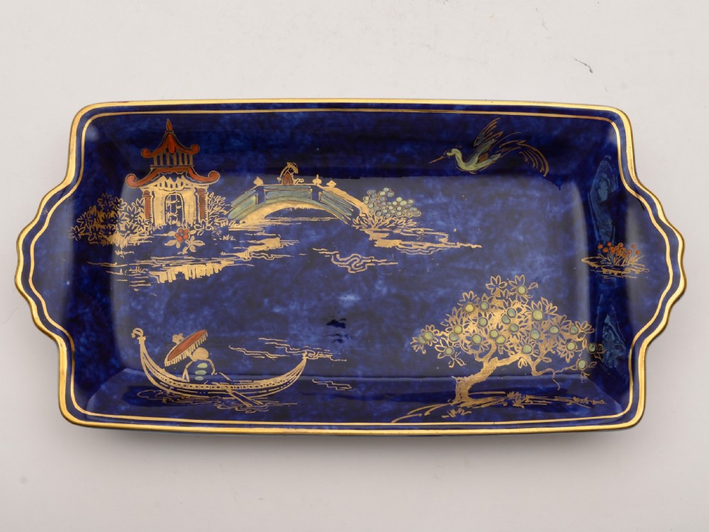 Fabulous Art Deco China Sandwich Set, Circa 1930 View IV