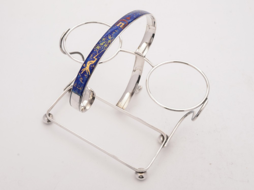 Fabulous Art Deco China Sandwich Set, Circa 1930 View VI