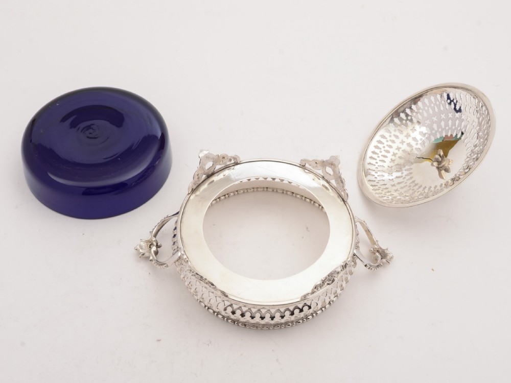 Gorgeous Edwardian Silver Plated Butter Dish, Circa 1905 View III