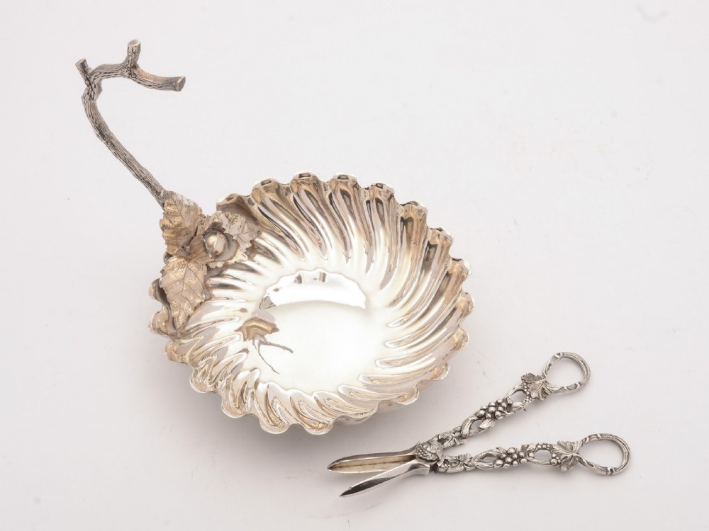 Charming Edwardian Silver Plated Grape Dish, Circa 1905 View III