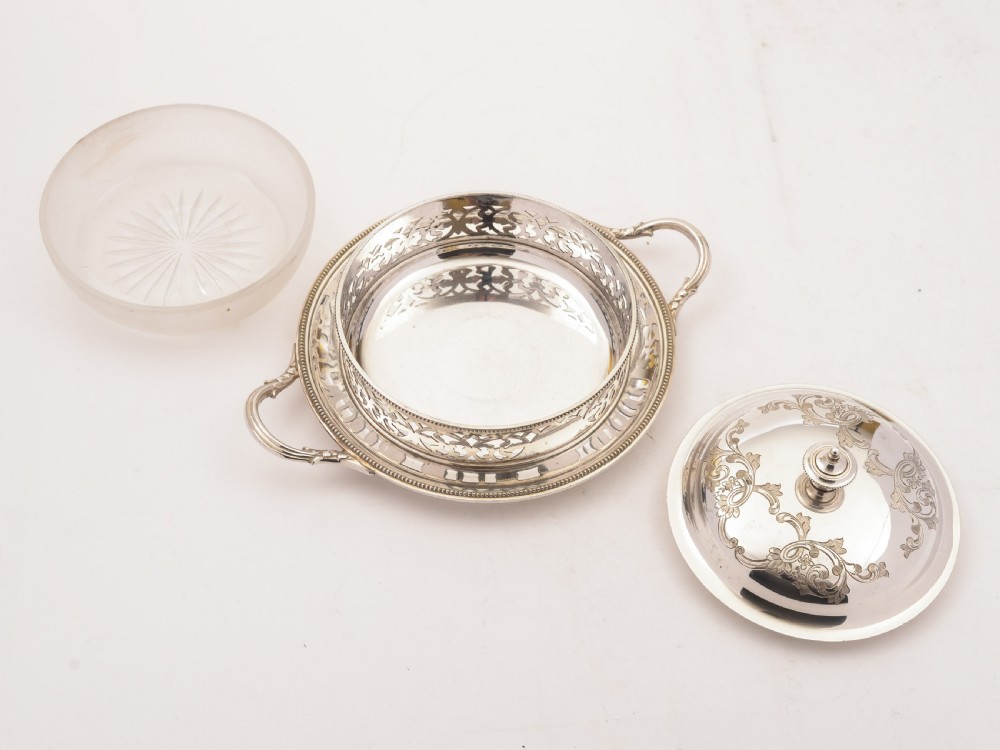 Gorgeous Victorian Butter Dish, Circa 1890 View II