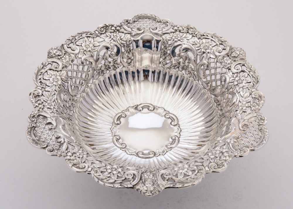 Stunning Edwardian Silver Plated Bowl, Circa 1905