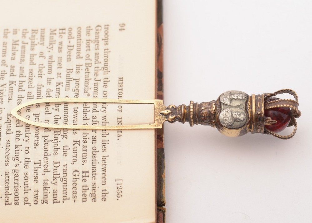 Nice Edward VII Coronation Bookmark, 1901 View IV