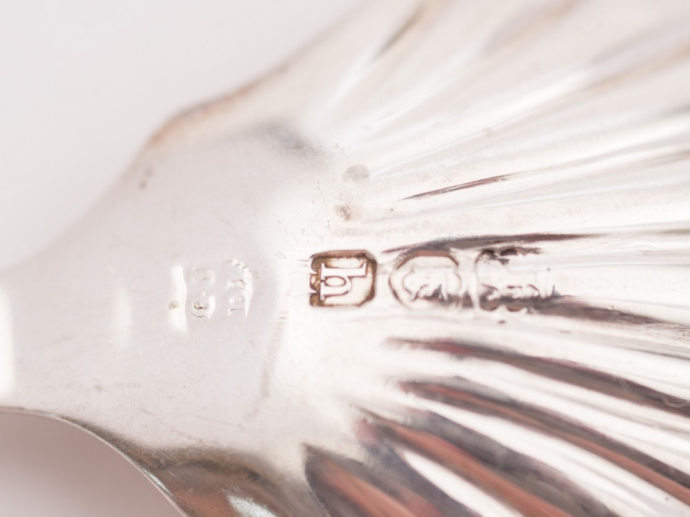 Nice Edwardian Silver Caddy Spoon, London 1903 View III