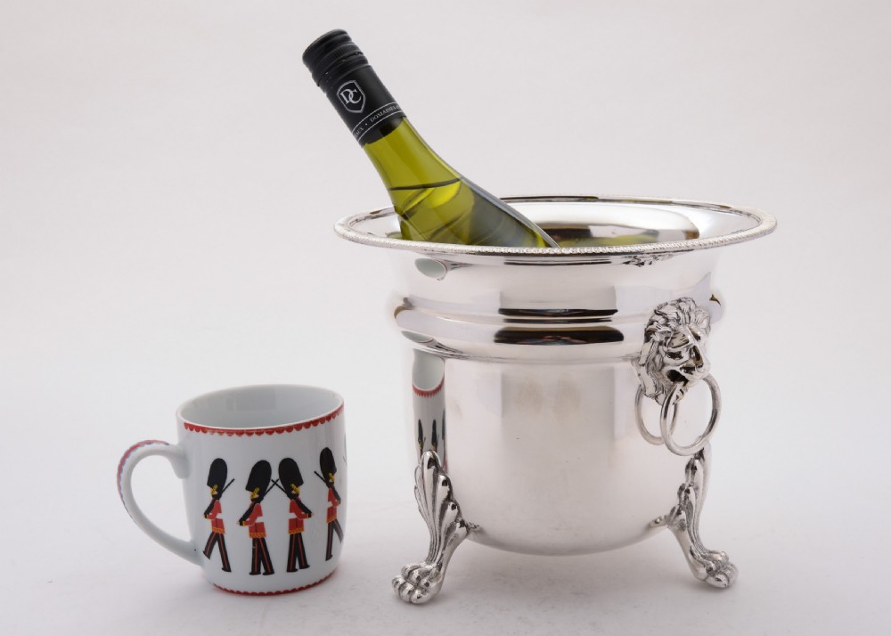 Good Edwardian Silver Plated Champagne Bucket, Circa 1905 View II