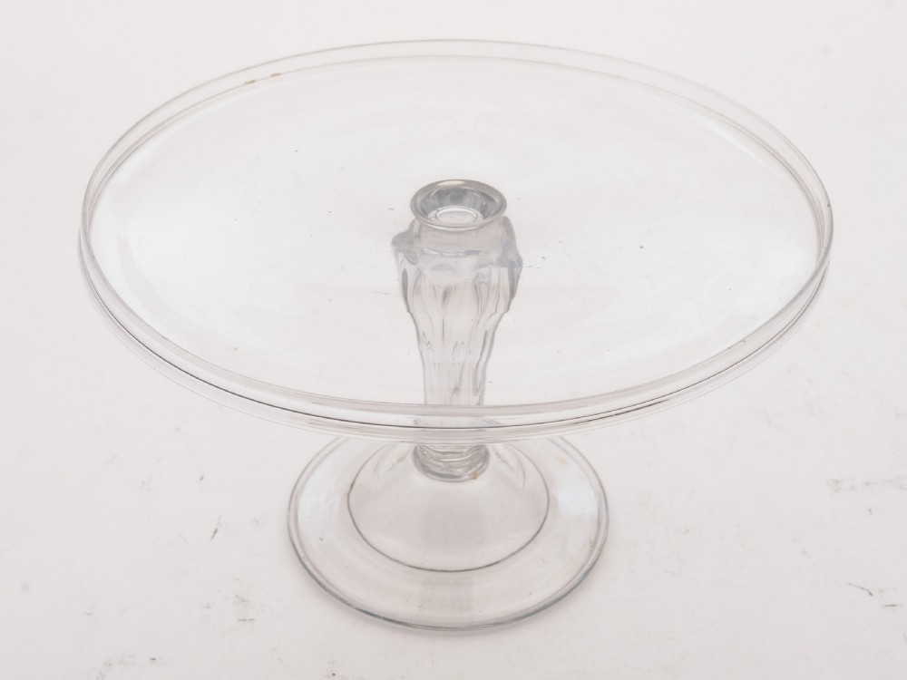Superb Georgian Glass Tazza, Circa 1800
