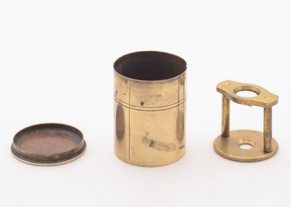 Unusual Victorian Pocket Microscope, Circa 1890