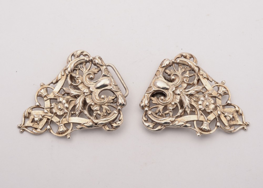 Fabulous Silver Nurses Buckle, Birmingham 1893 View IV