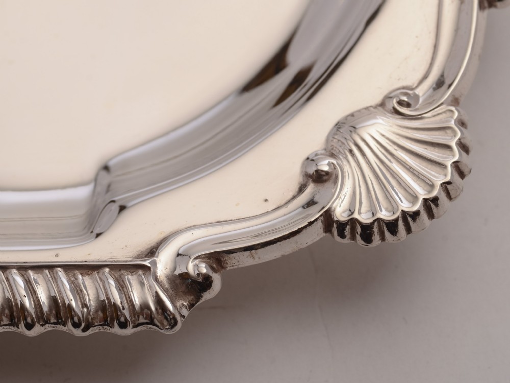 Good Art Deco Silver Plated Salver, Circa 1930 View IV