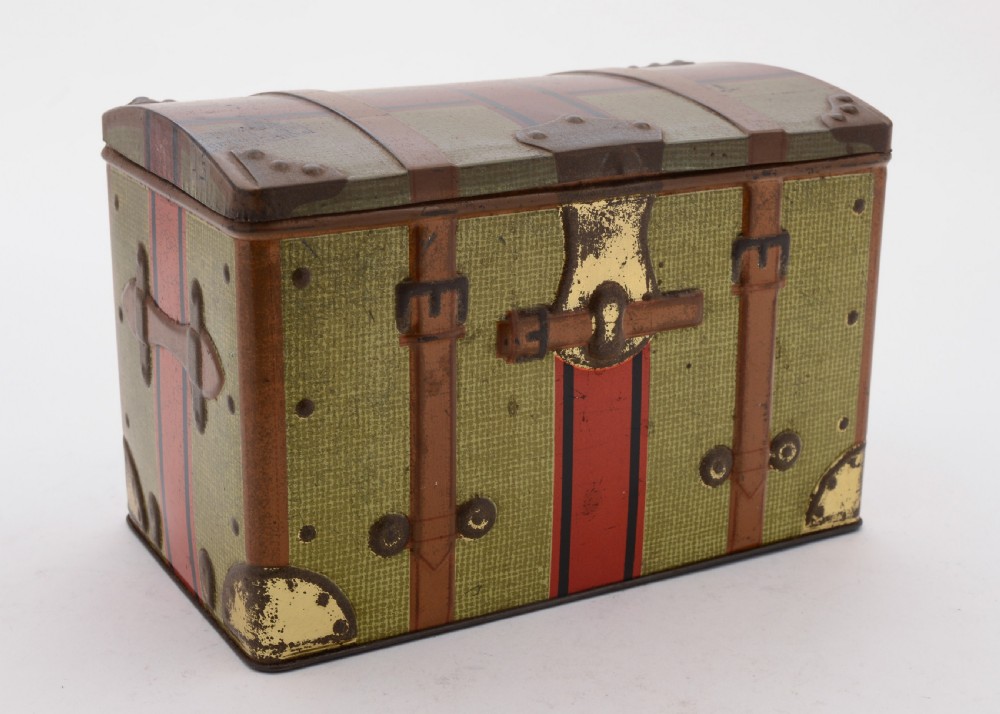 Lovely Novelty Tin Sweet Box, Circa 1900