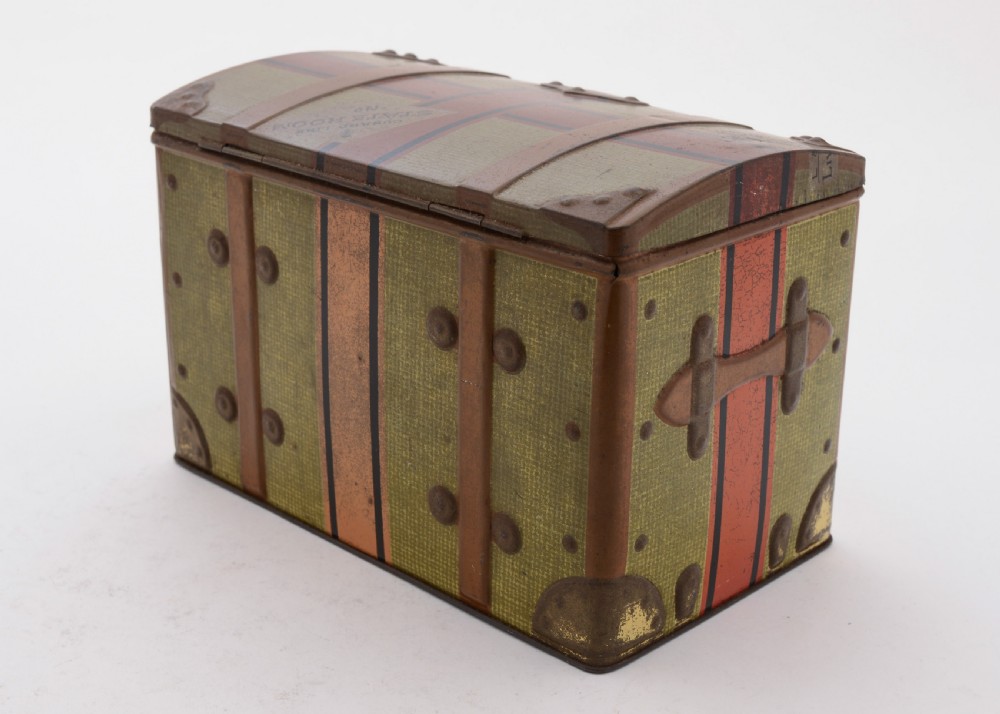 Lovely Novelty Tin Sweet Box, Circa 1900 View V