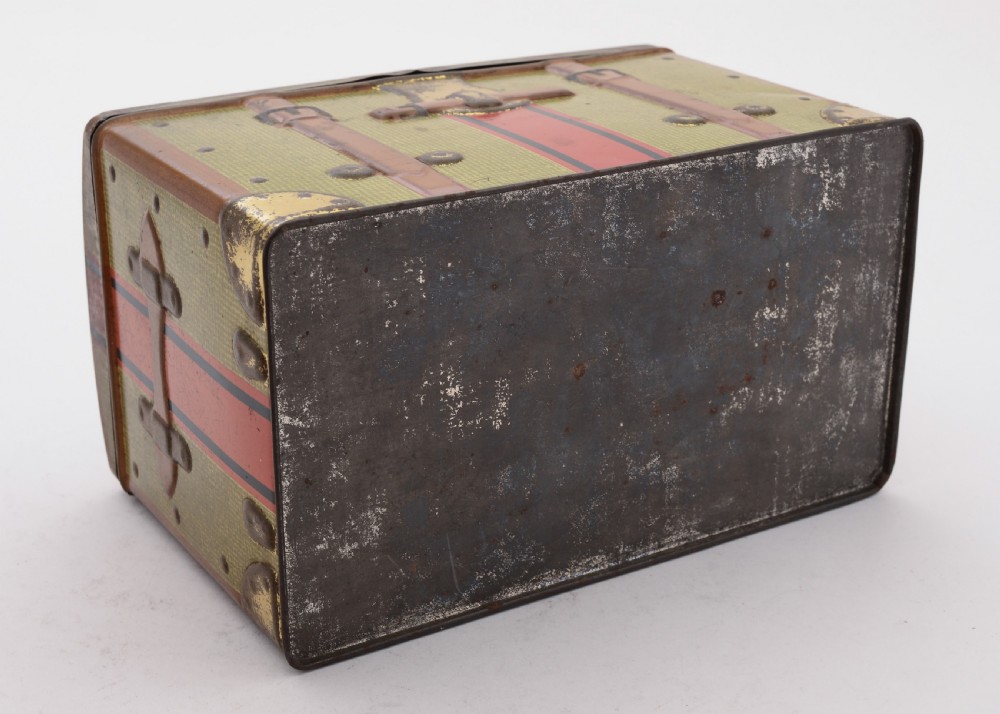 Lovely Novelty Tin Sweet Box, Circa 1900 View VI
