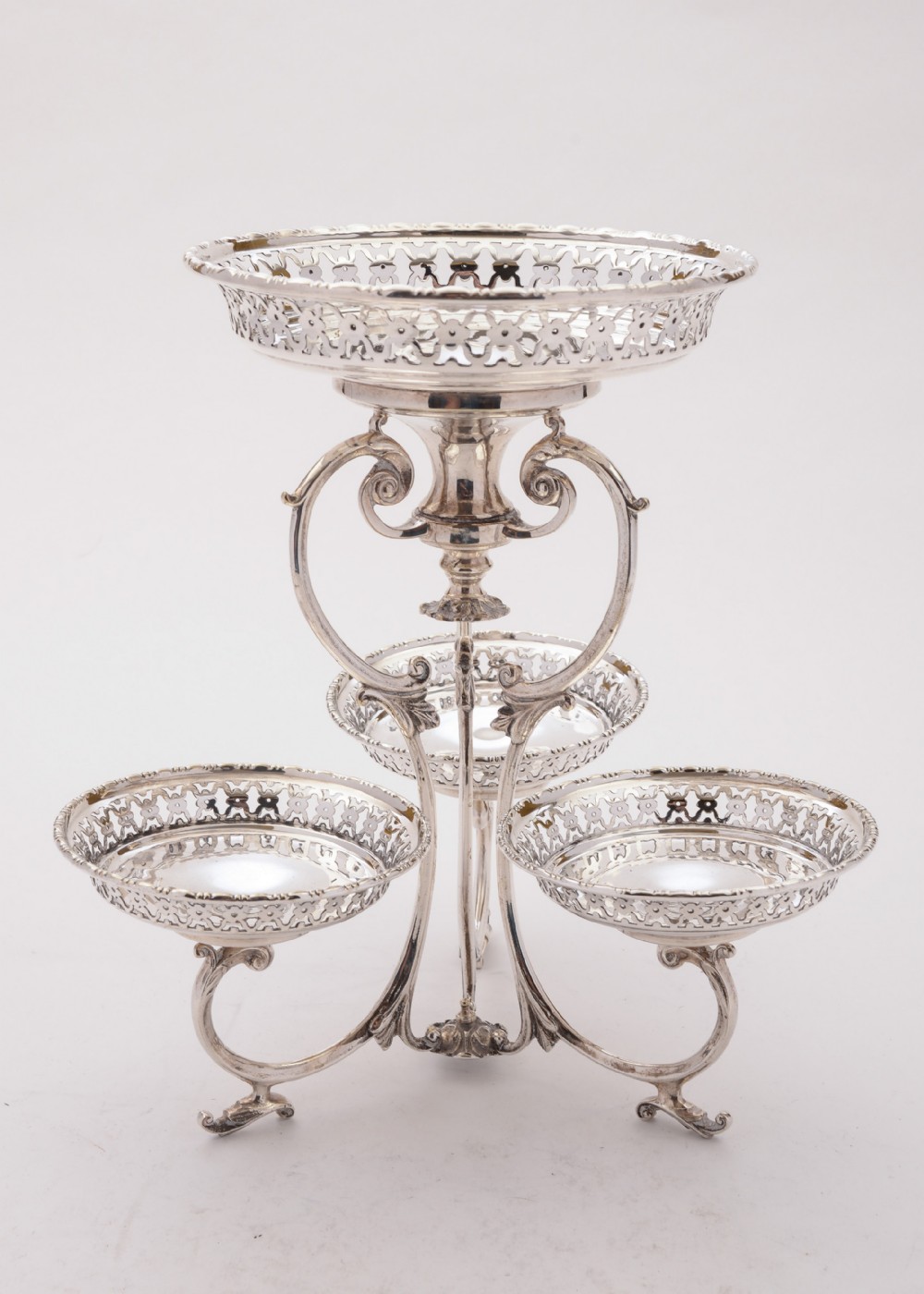 Gorgeous Edwardian Silver Plated Centrepiece, Circa 1905