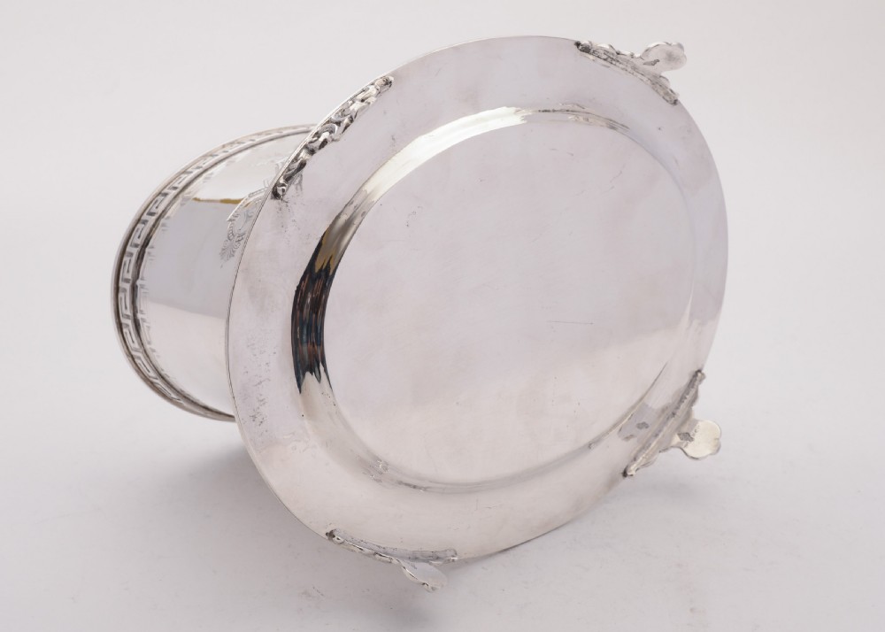 Lovely Victorian Silver Plated Biscuit Barrel, Circa 1890 View IV