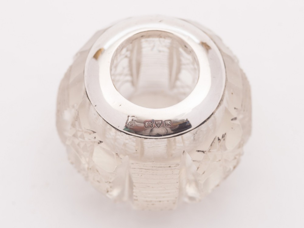 Unusual Edwardian Silver Topped Matchstriker, Chester 1906 View IV