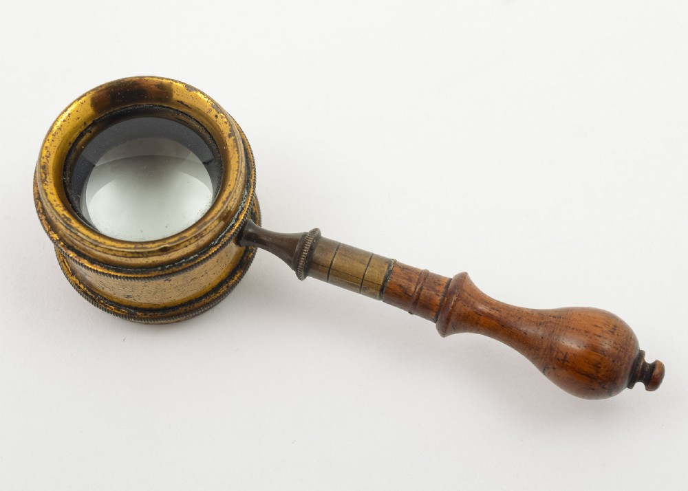 Super Victorian Coddington Scientific Magnifying Glass circa 1870 View III