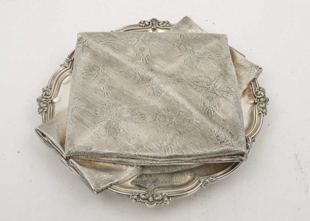 Rare & Fabulous Silver Plated Victorian Napkin Box - circa 1860
