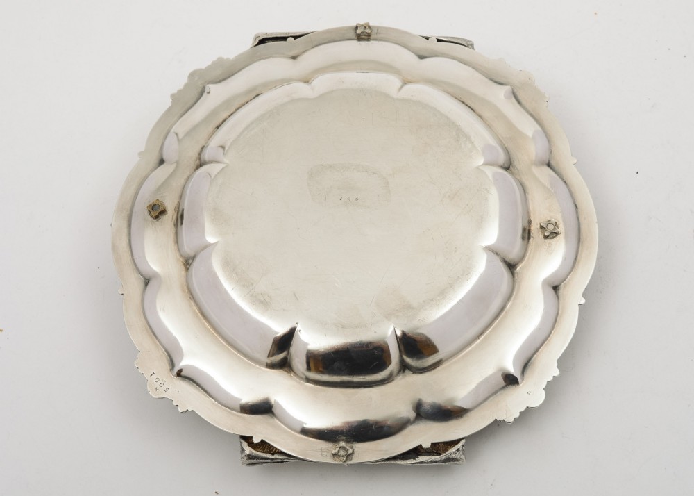 Rare & Fabulous Silver Plated Victorian Napkin Box - circa 1860 View IV