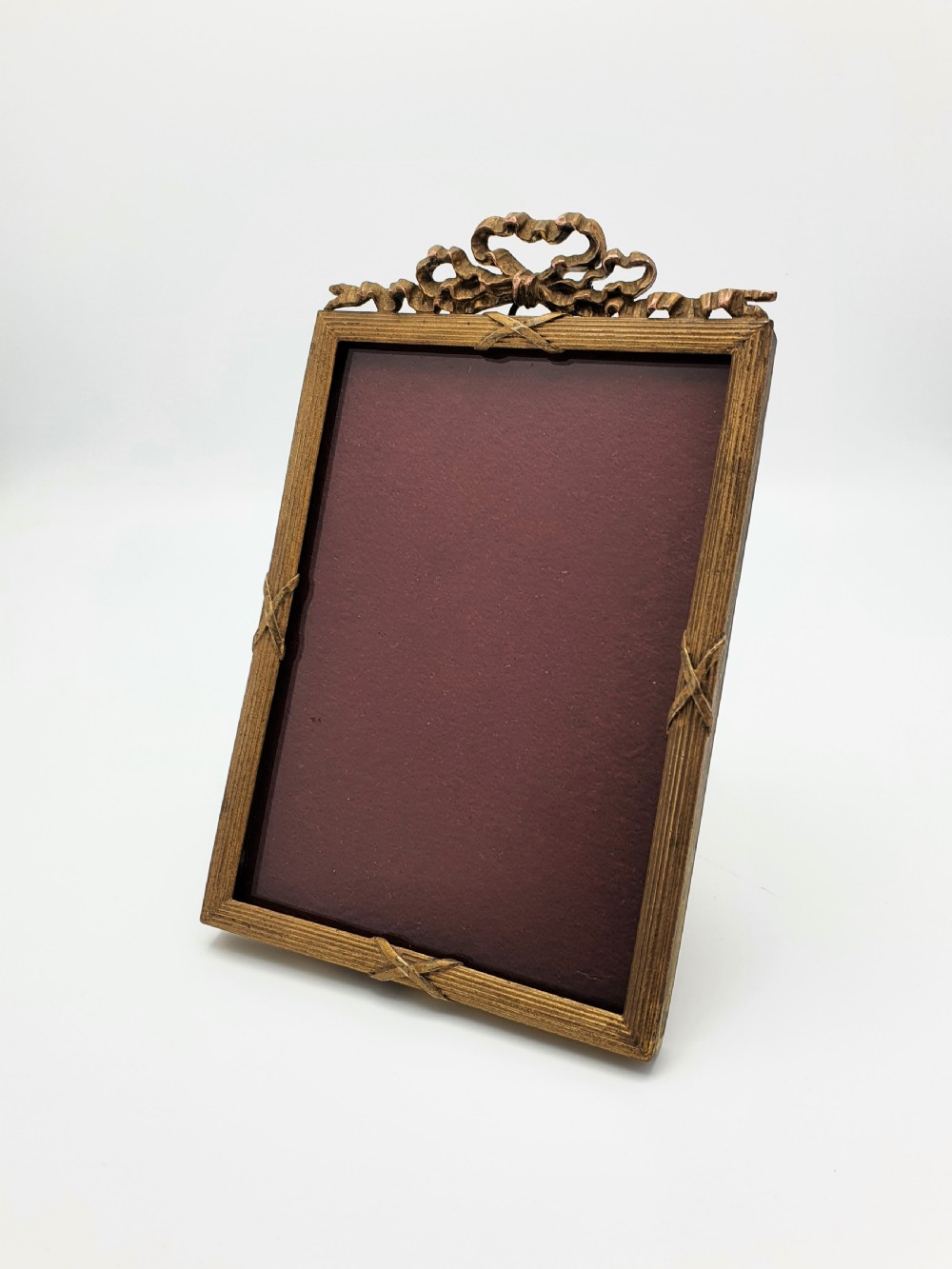 Handsome Antique French Gilt Brass Photo Frame – circa 1900