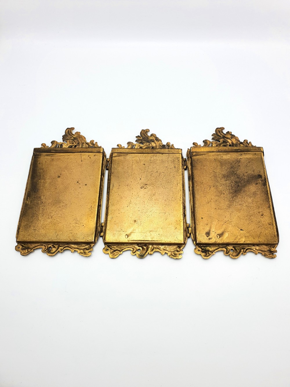 Nice French Triple Photo Frame – circa 1920 View II