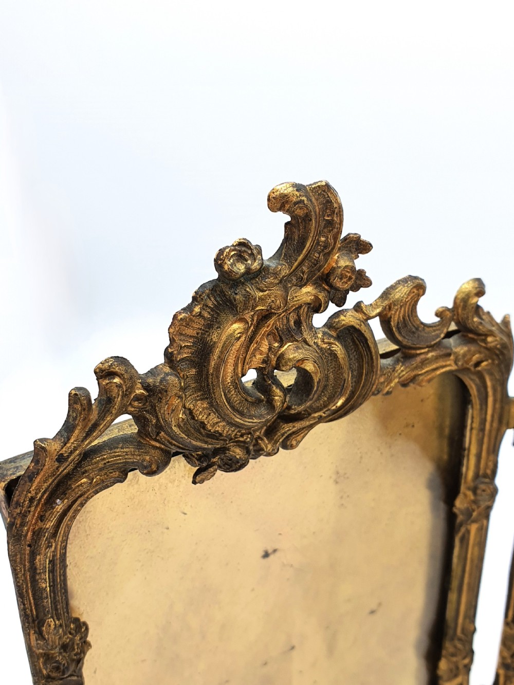 Nice French Triple Photo Frame – circa 1920 View V