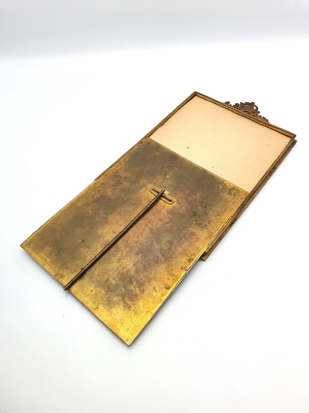 Large Antique English Gilt Brass Photo Frame – circa 1900 View IV