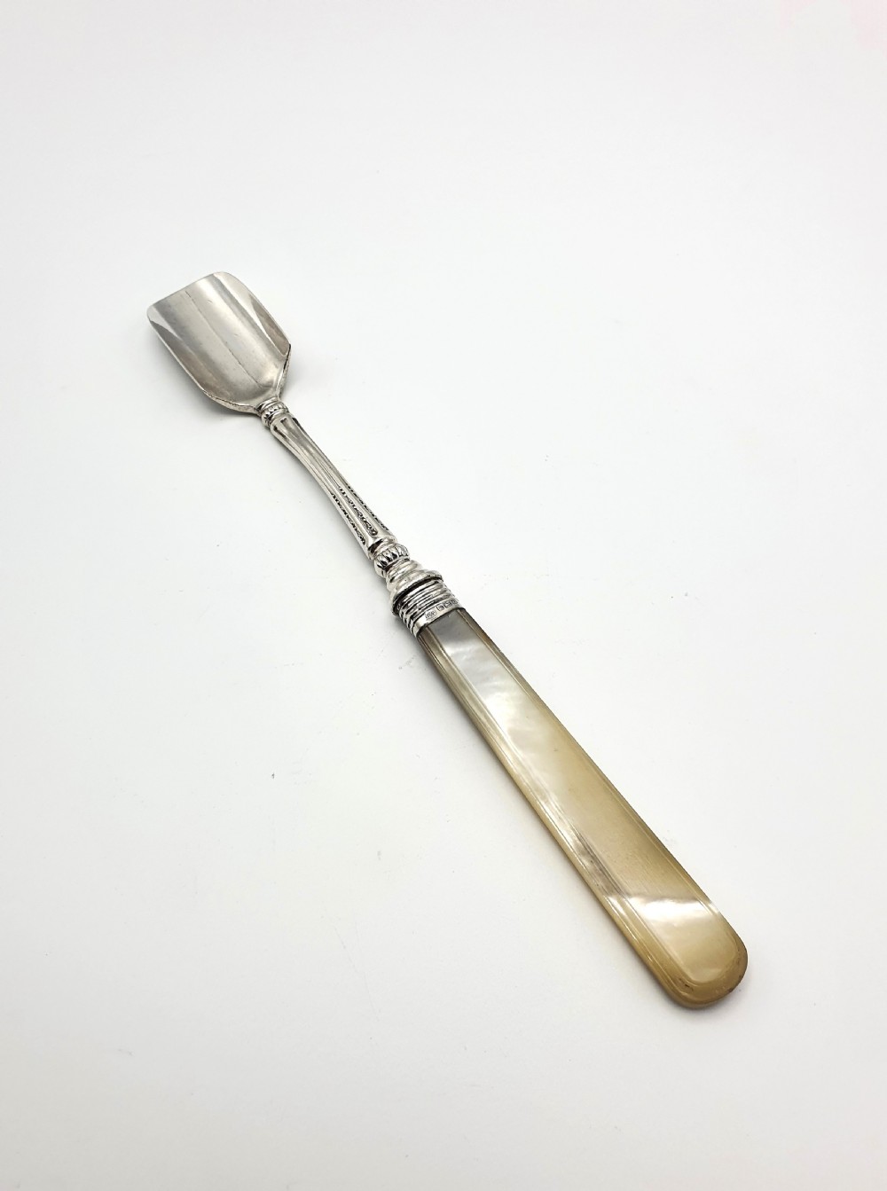 Marvellous Victorian Silver Stilton Scoop - 1890 View II