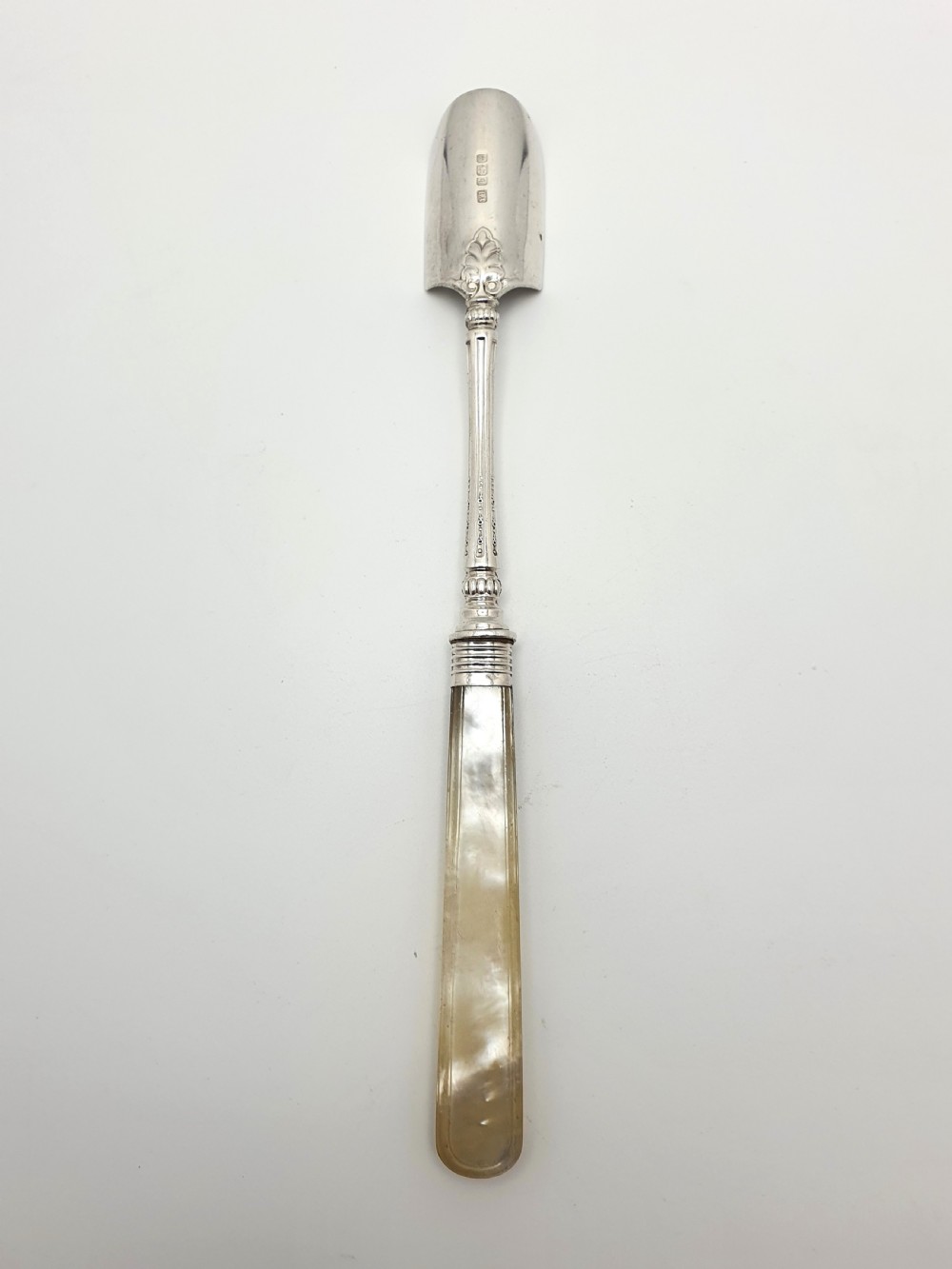 Marvellous Victorian Silver Stilton Scoop - 1890 View IV