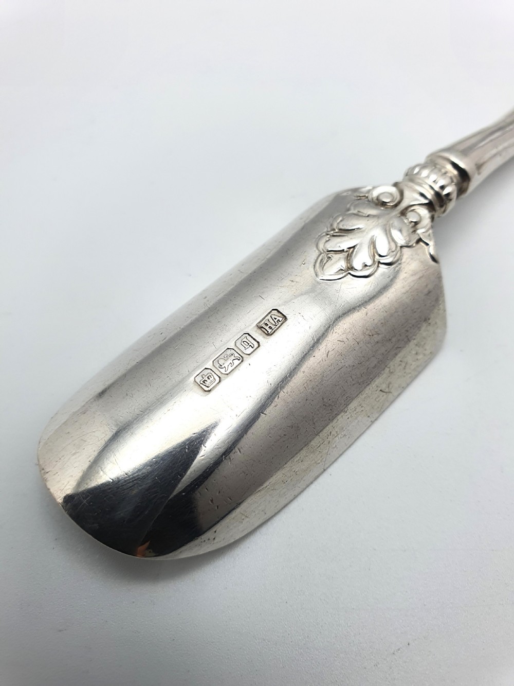 Marvellous Victorian Silver Stilton Scoop - 1890 View VI