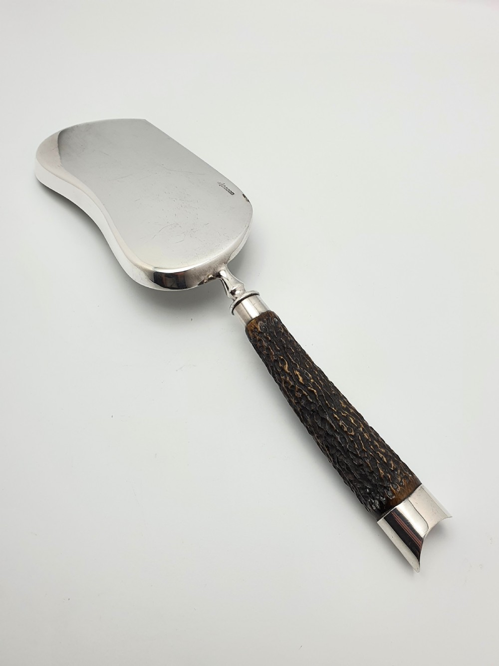 Lovely Edwardian Silver-Plated Crumb Scoop – circa 1905 View IV