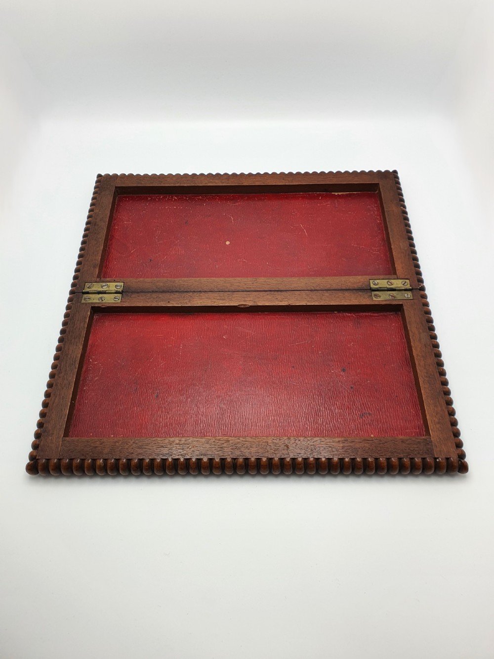 Superb Antique Victorian Folding Chessboard – circa 1870 View VI