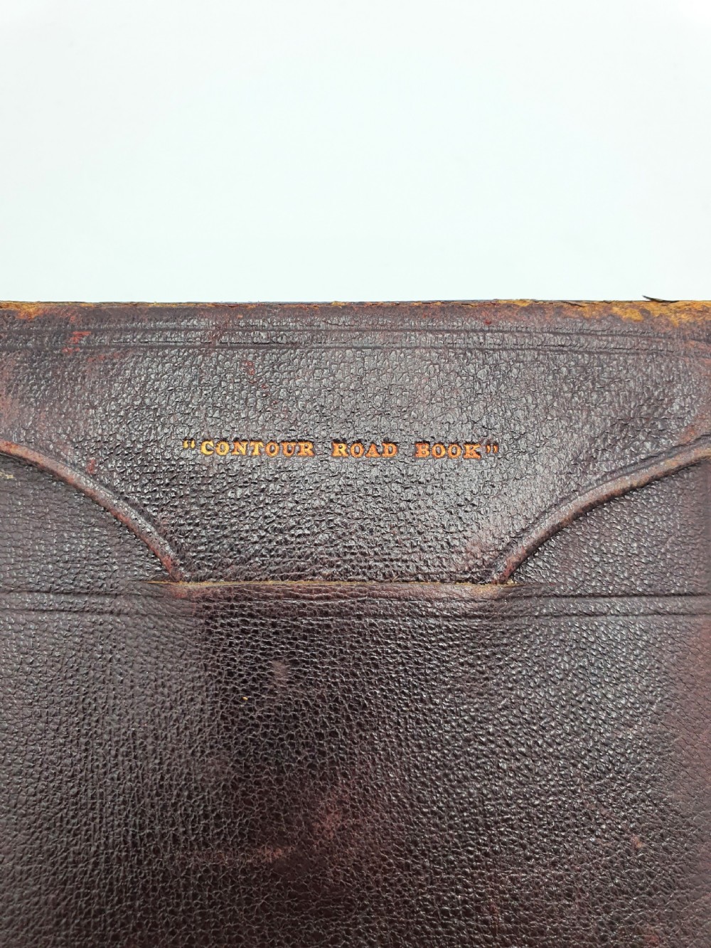 Unusual Antique Dunhill Road Map Book – 1906 View X