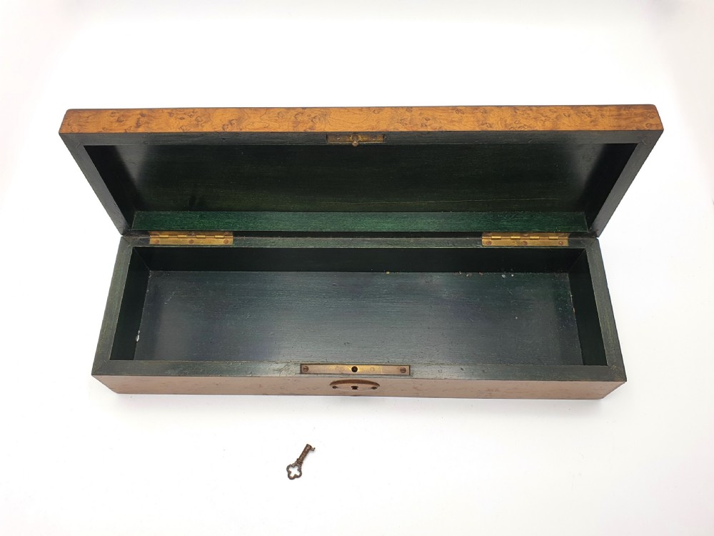Lovely Dutch Burr Walnut Box - circa 1930 View III