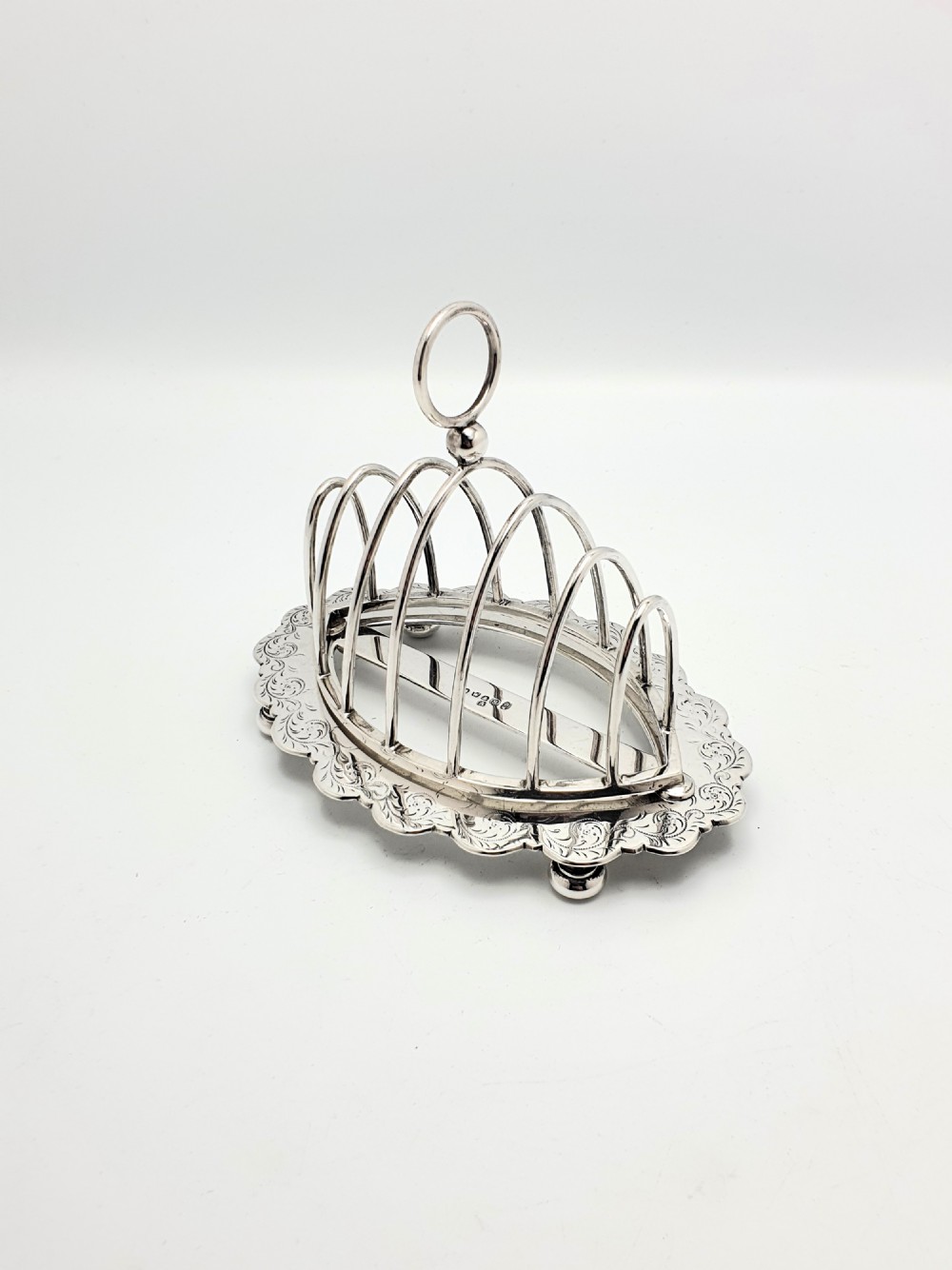 Attractive Victorian Silver-Plated Toast Rack – circa 1890