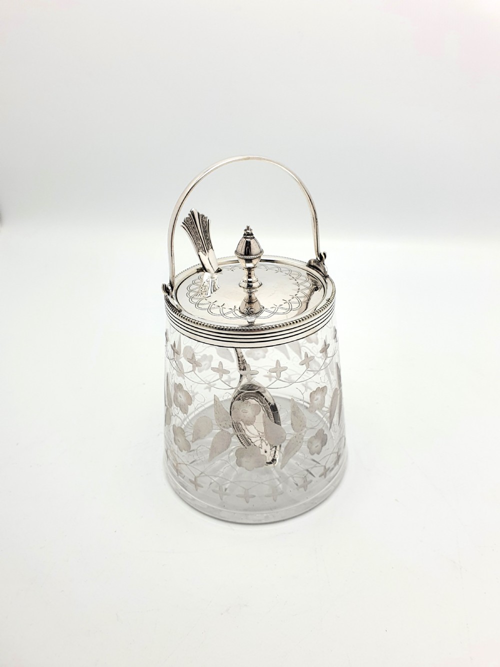 Lovely Antique Victorian Preserve/Jam Pot – circa 1890